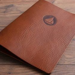 f7 leather menu covers folders seychelles